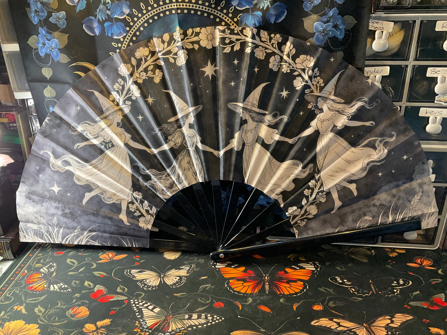Gothic Witch Fan