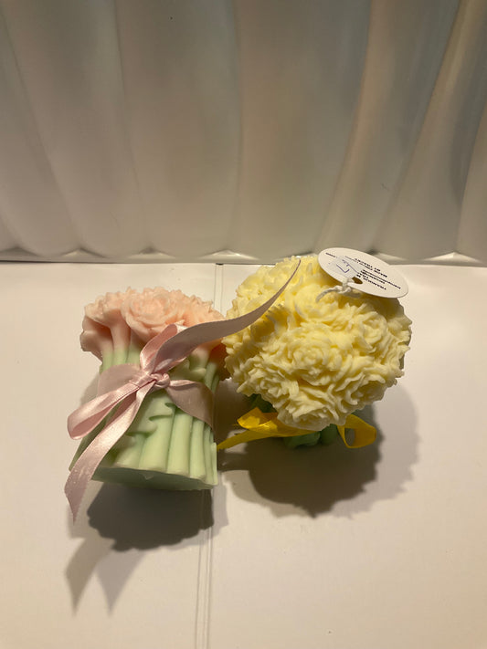 Bouquet soy wax candle