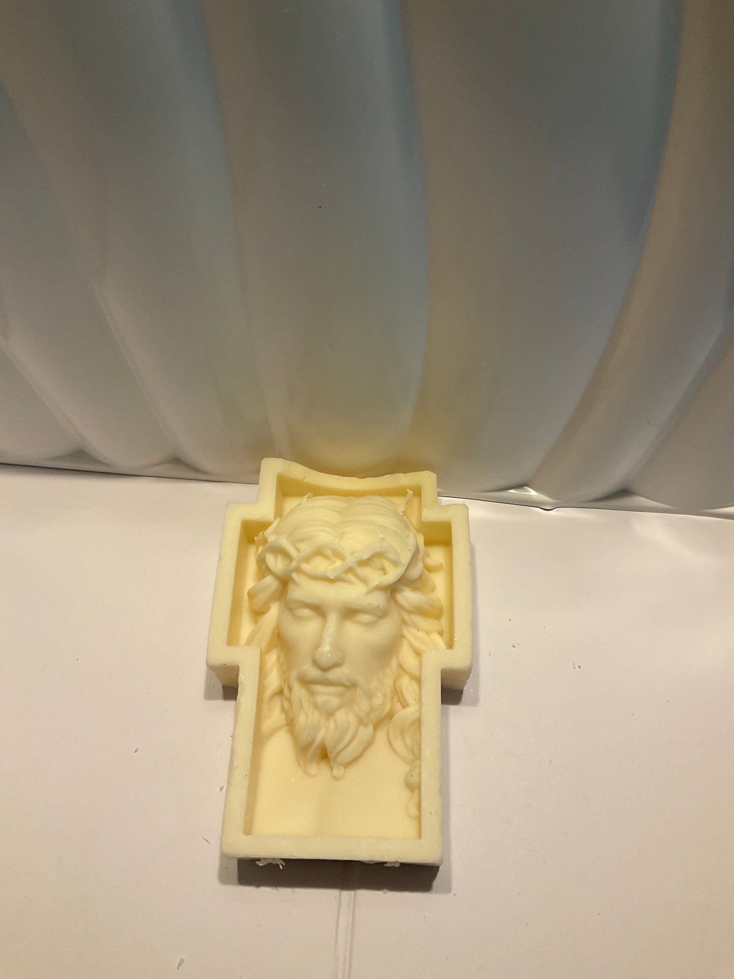 Jesus soy wax Candle