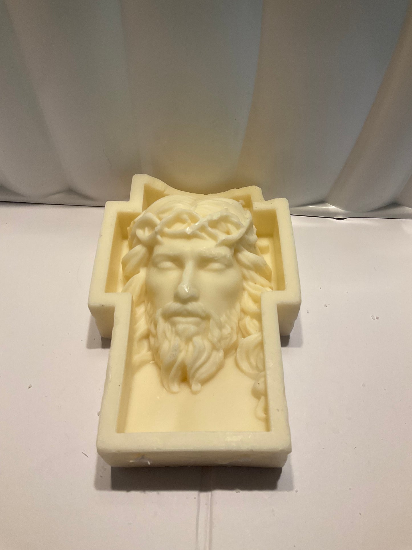Jesus soy wax Candle