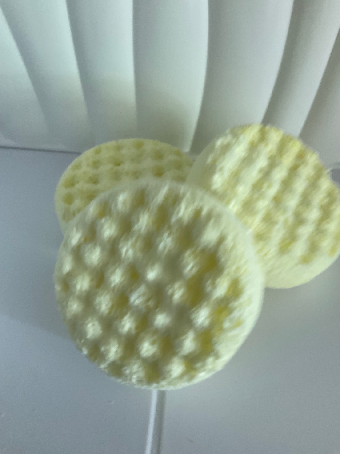 Vegan citronella travel sponge