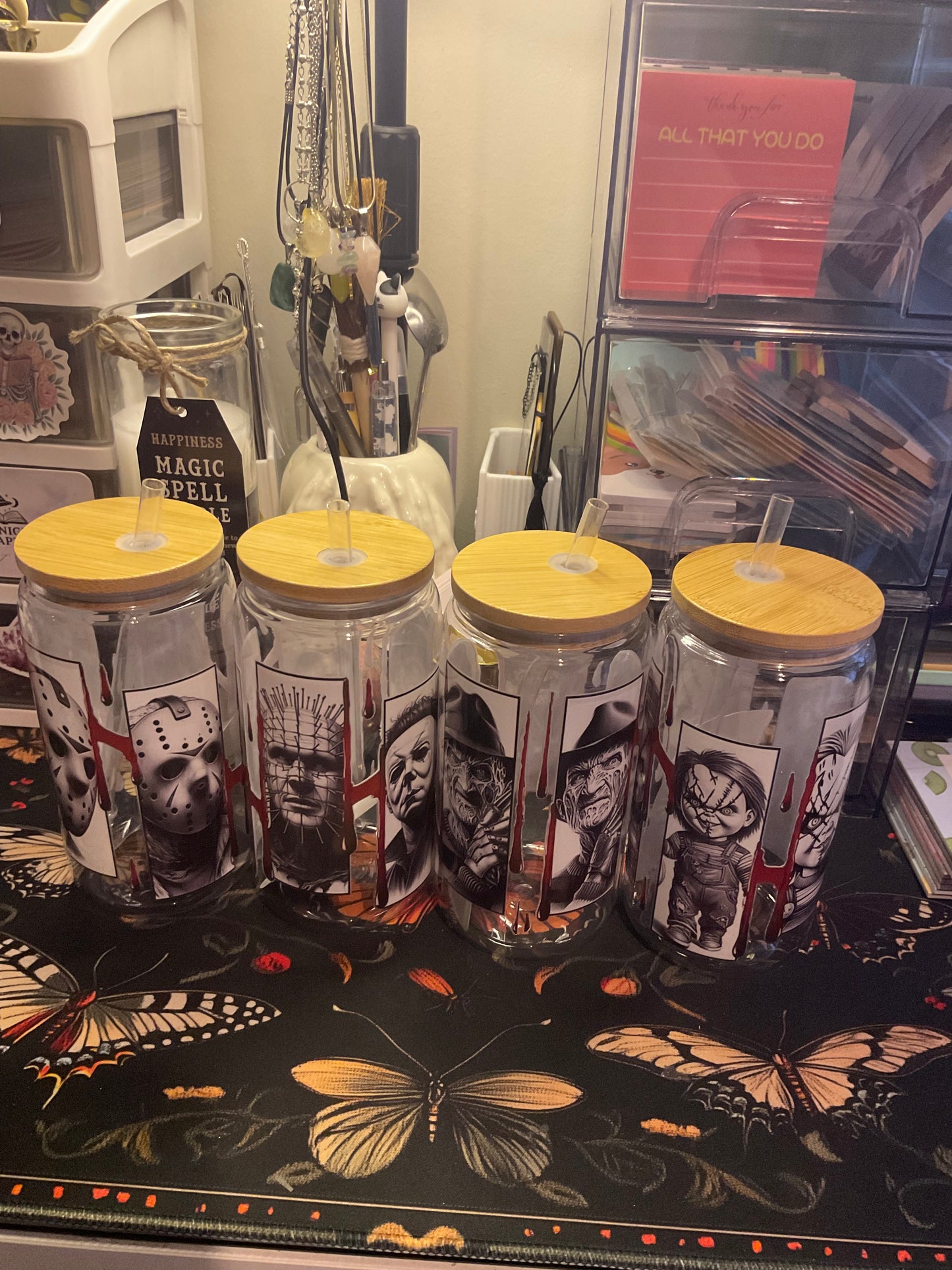 Blood and Bone Tumblers