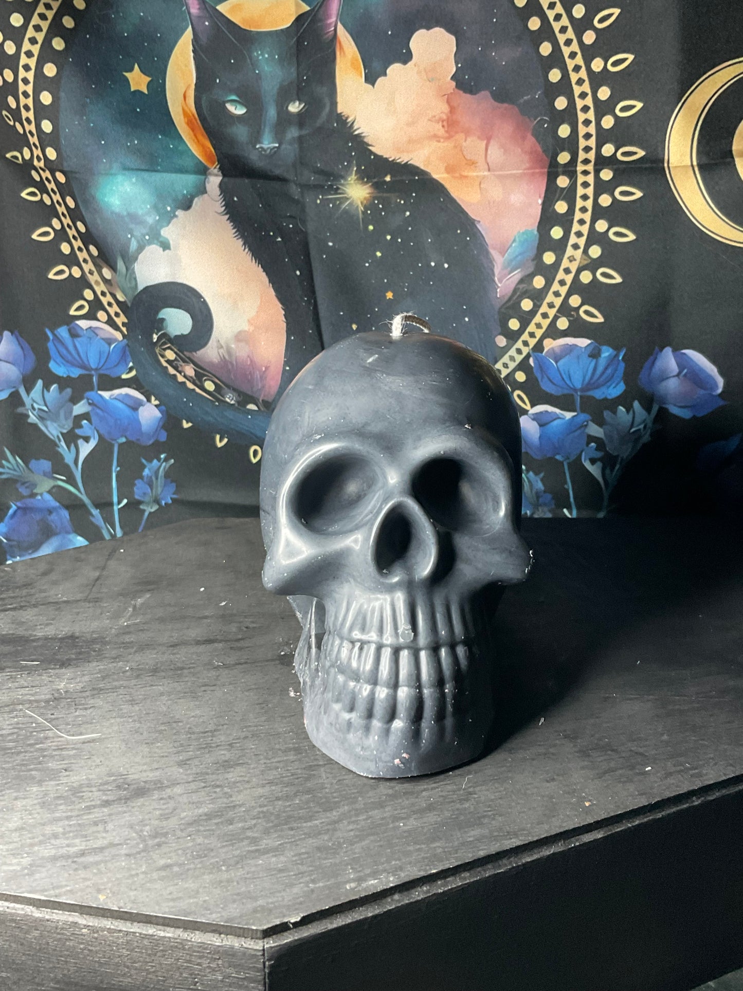 The Crimson Confession Bleeding Candle