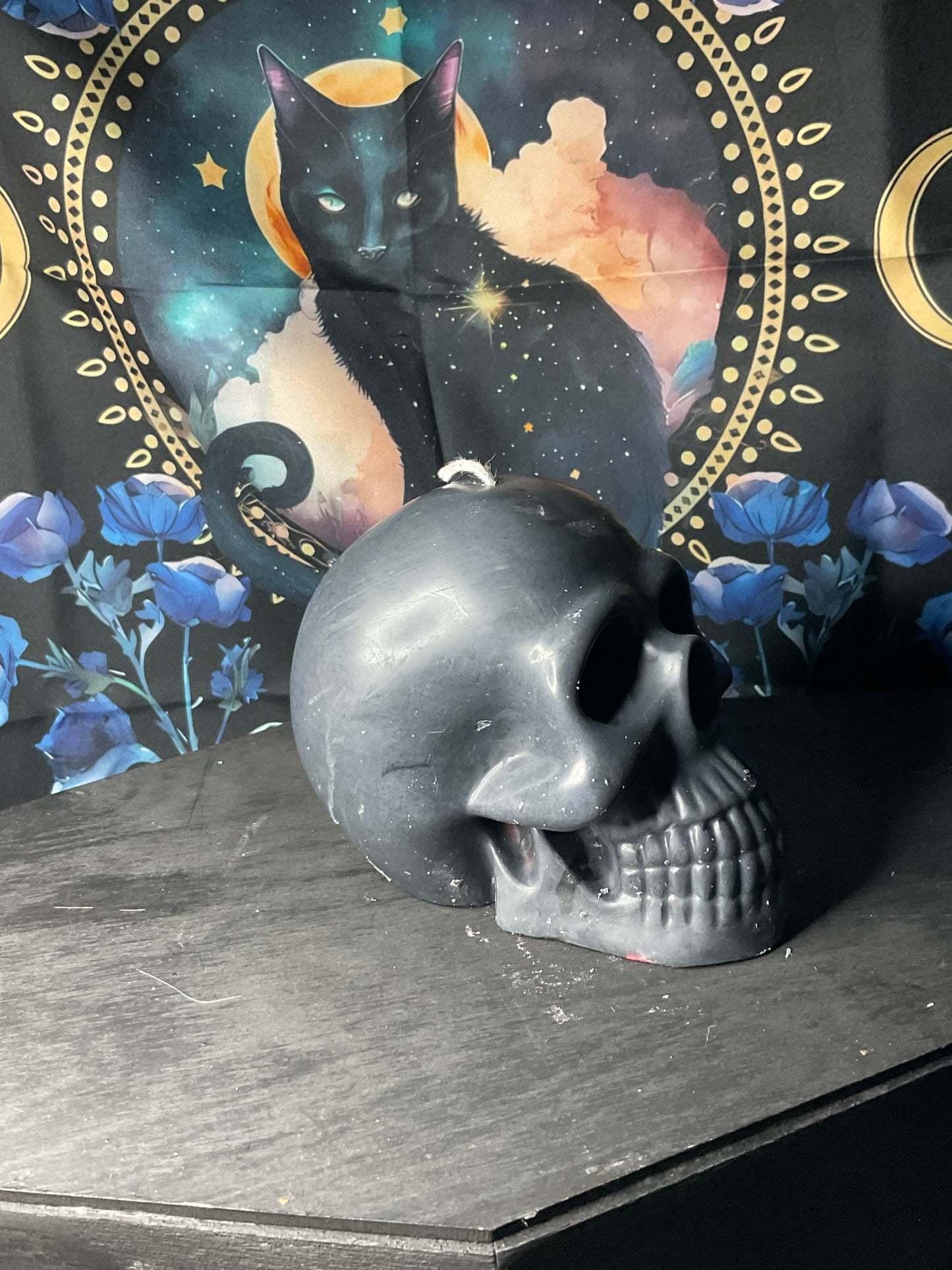 The Crimson Confession Bleeding Candle
