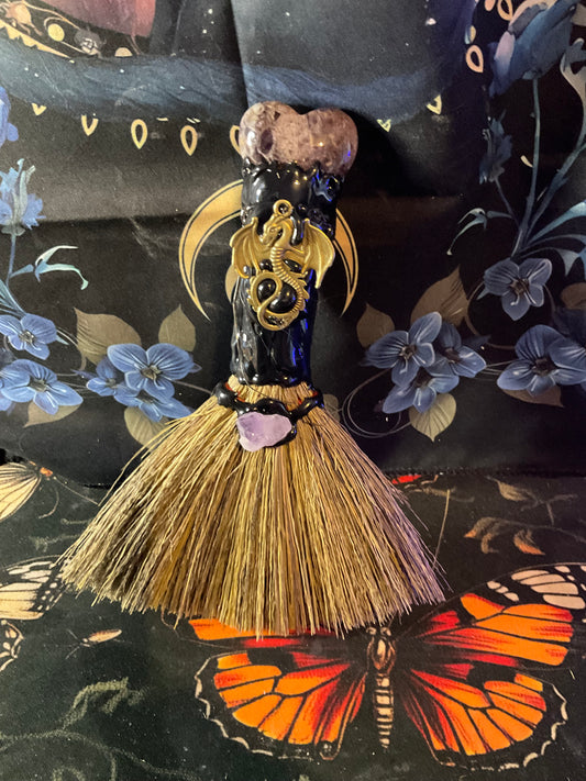 Mystical Alter Broom for Rituals