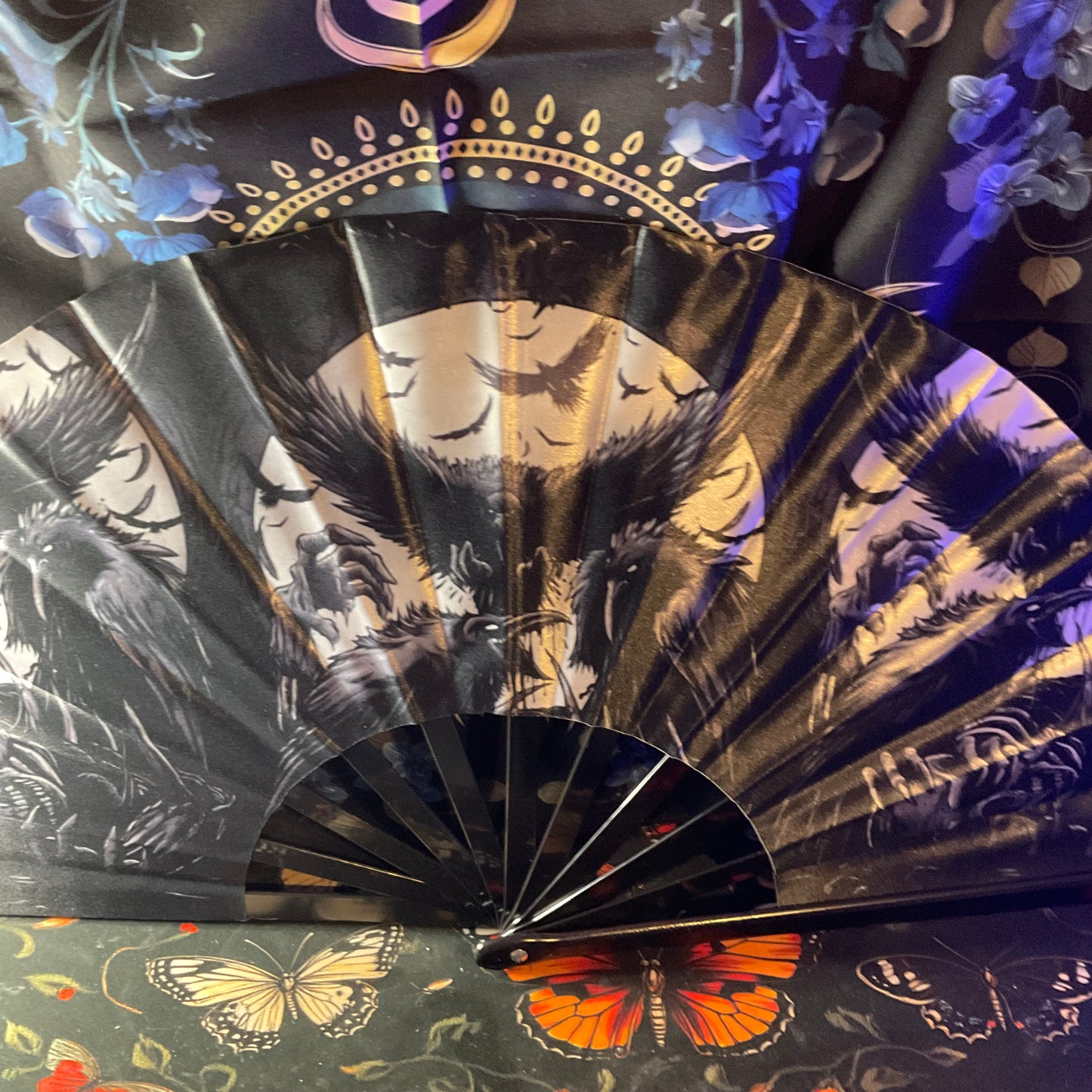 Mourning Lady Fan
