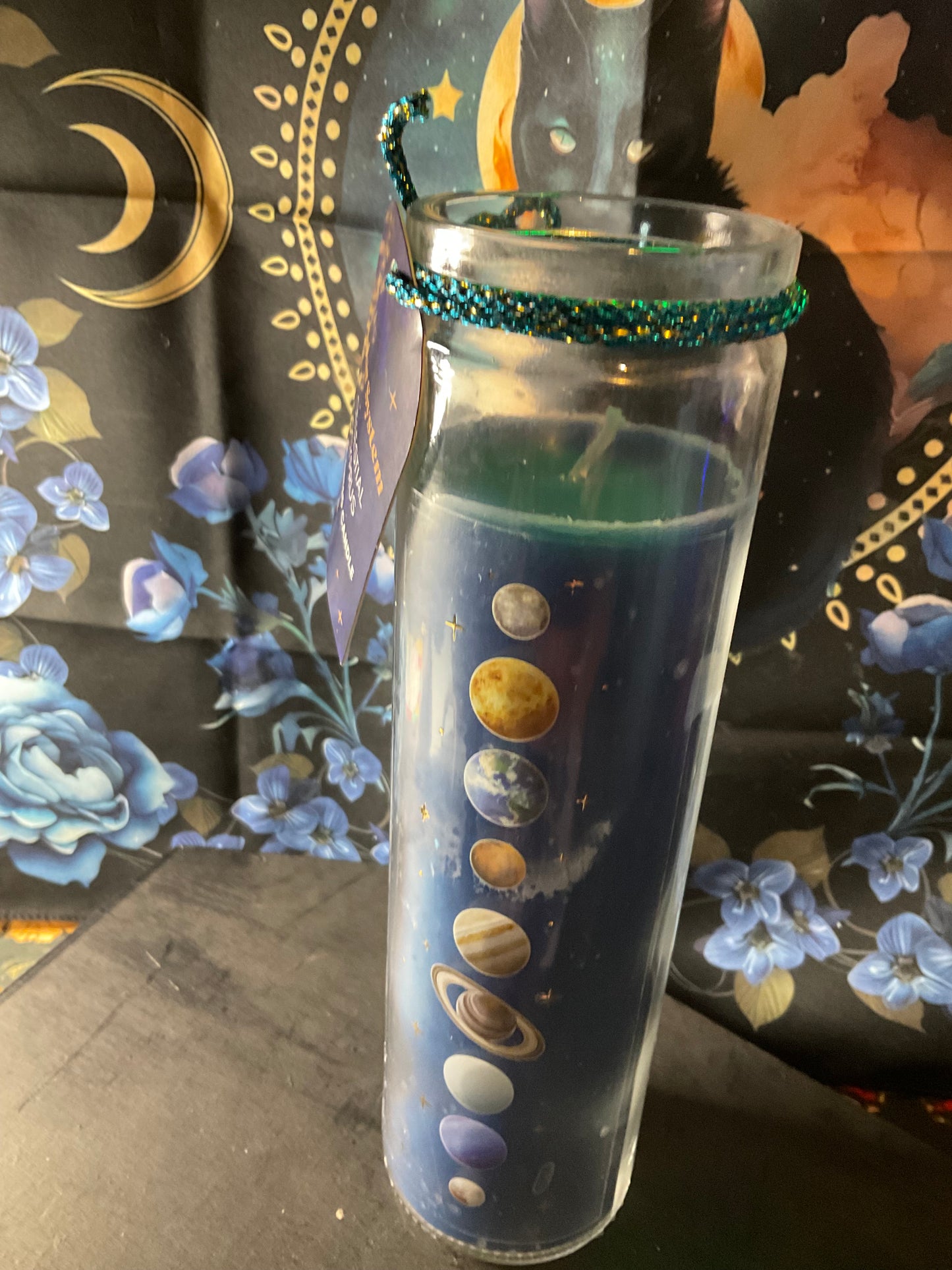 Solar System 7 Day Candle