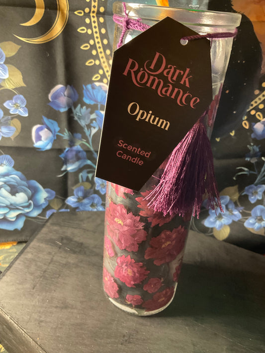 Dark Romance 7 Day Candle. Opium