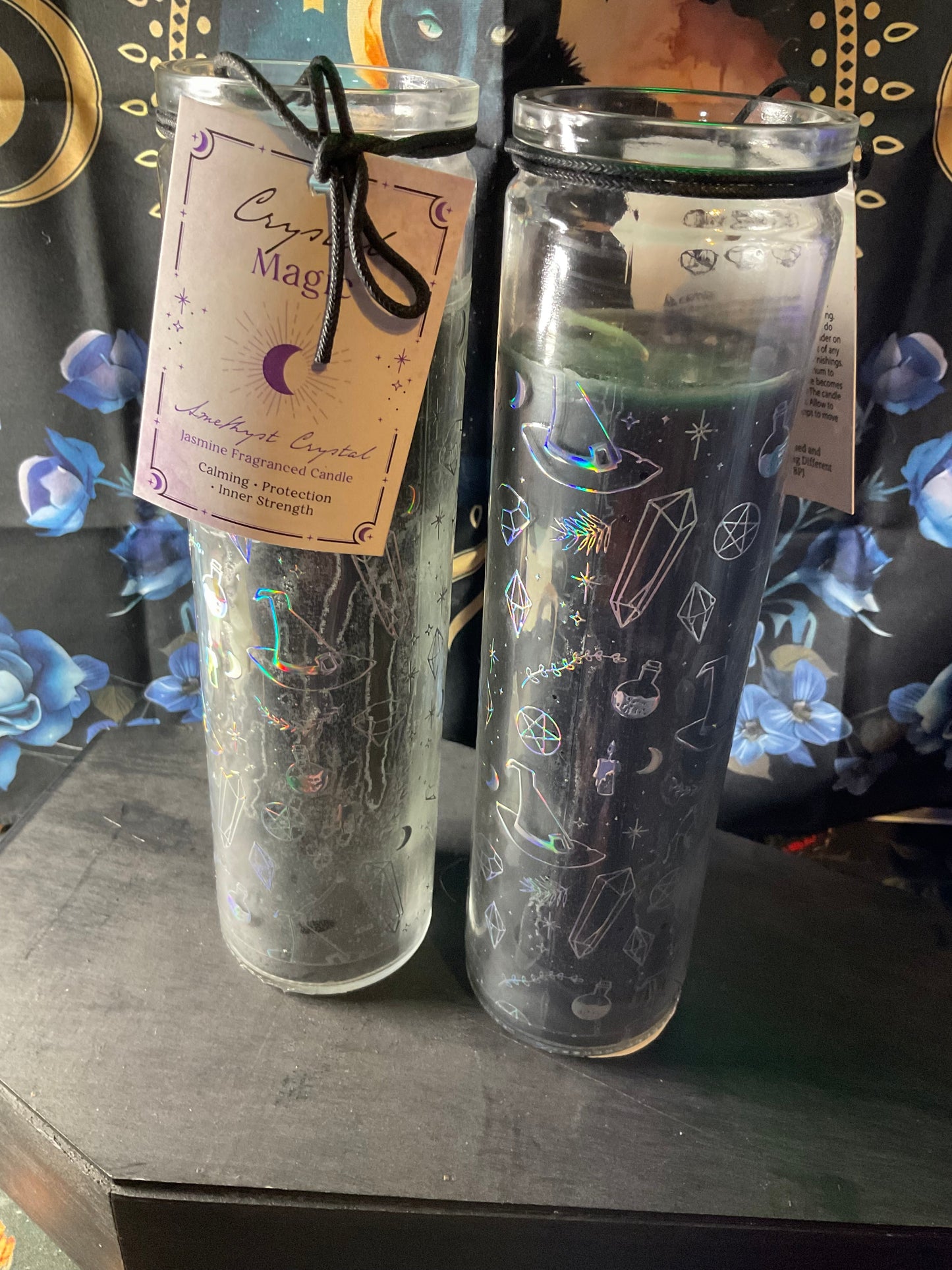Crystal witch 7 day Candle