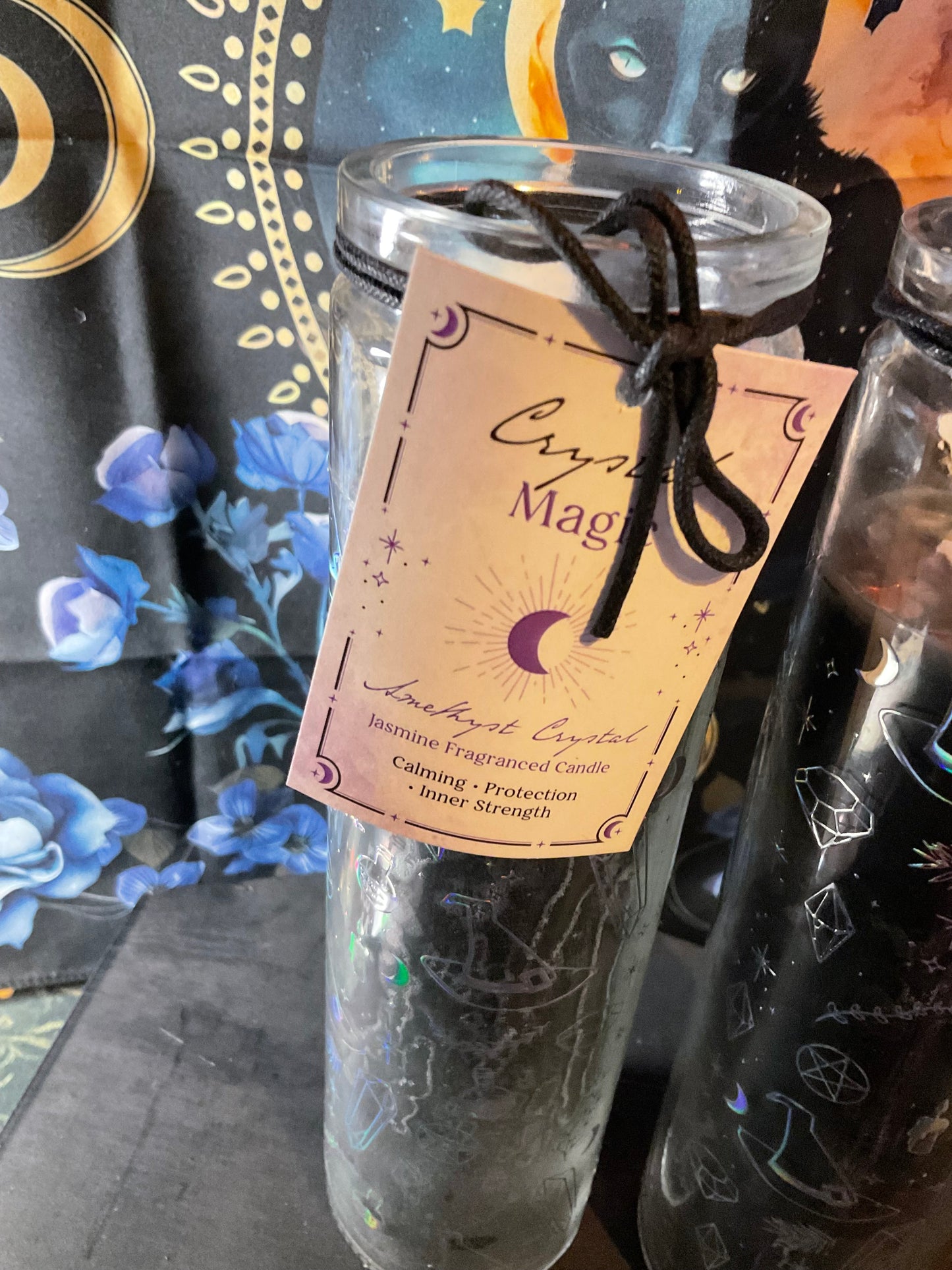 Crystal witch 7 day Candle