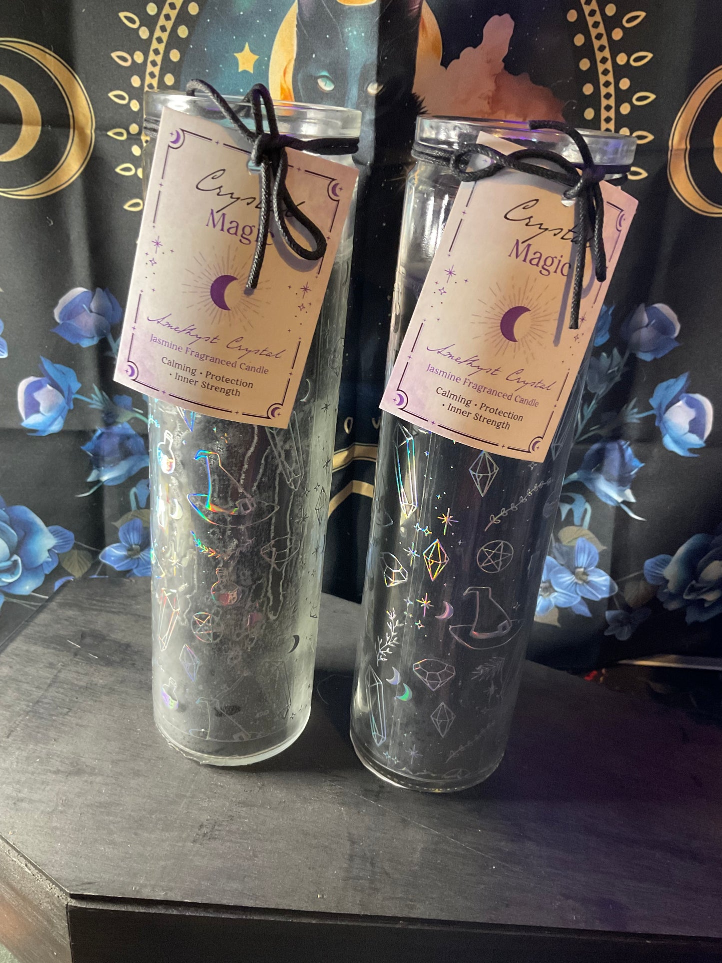 Crystal witch 7 day Candle