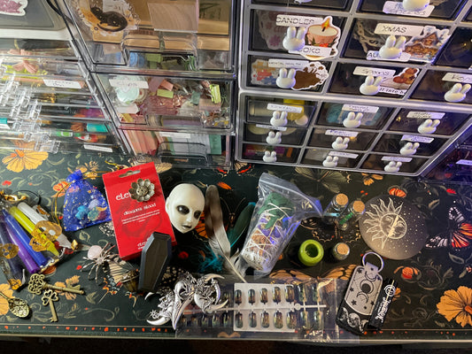 Mystery book of spells witchy collection.