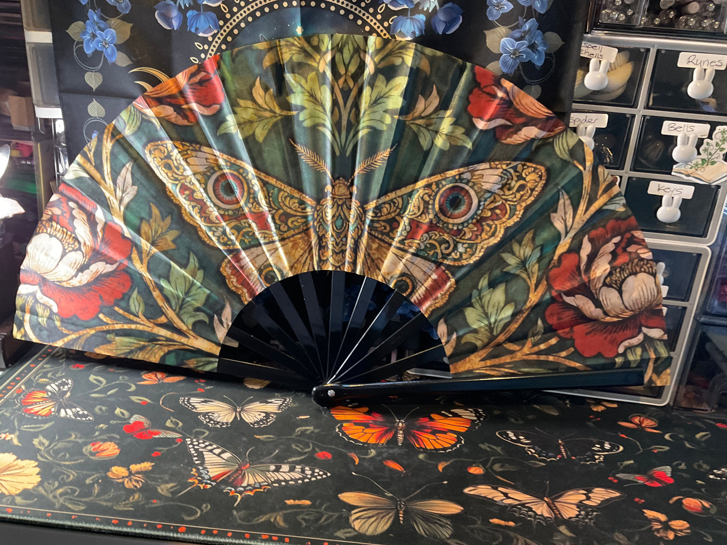 Moth Gothic Fan
