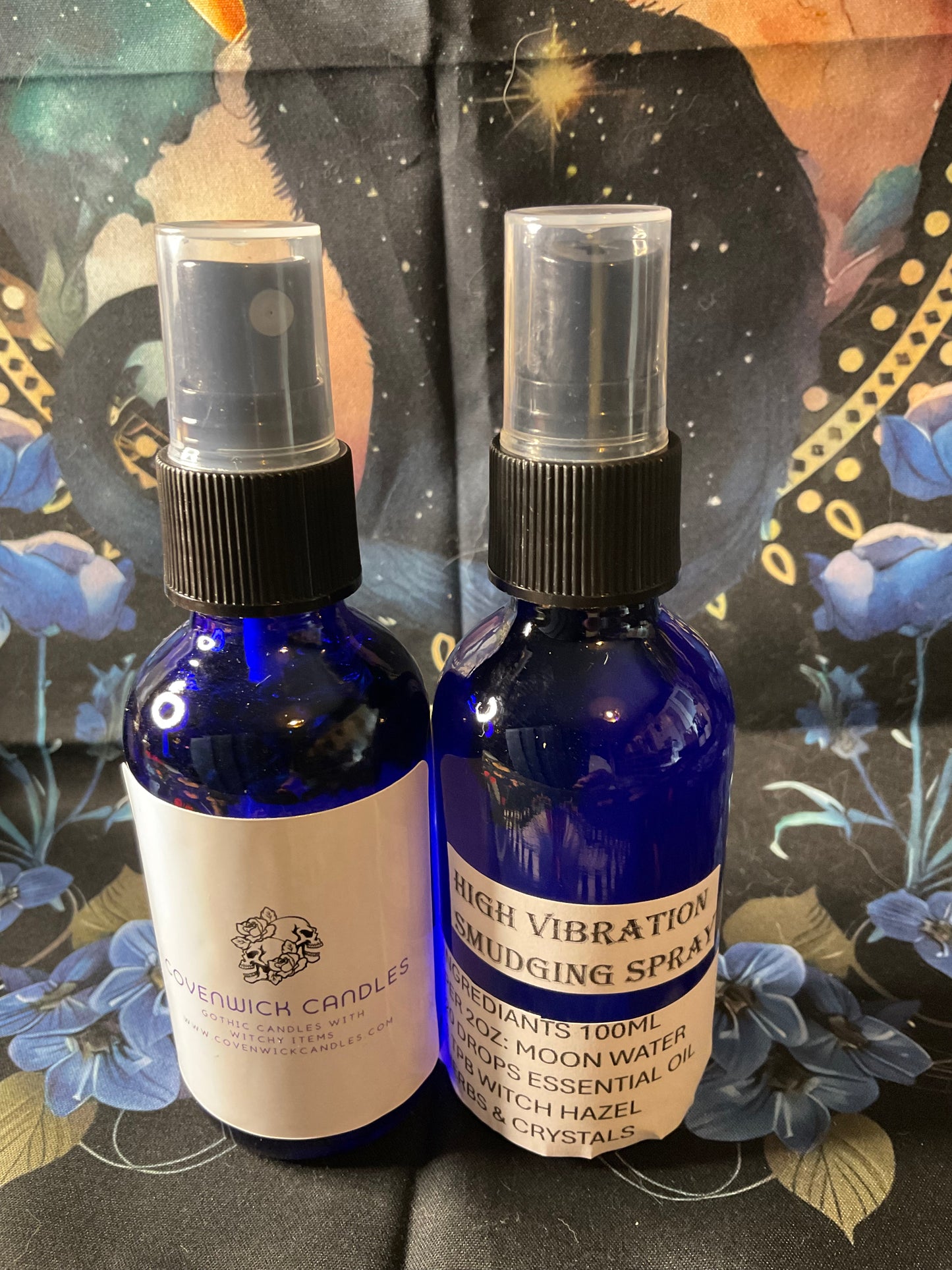 Smudging spray for cleansing, protection, prosperity and for High Vibration Energy