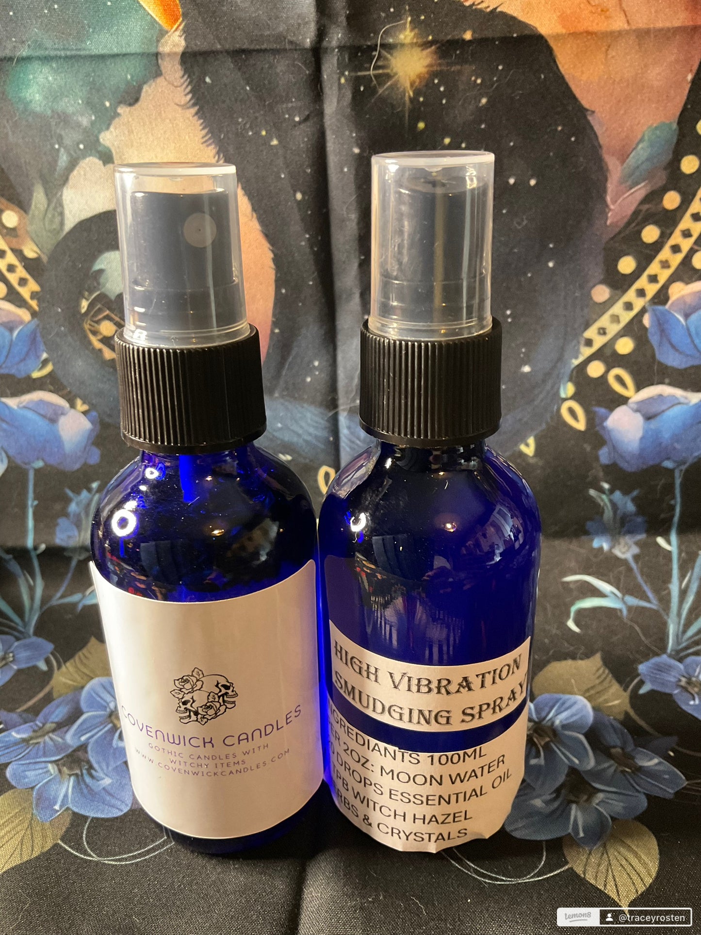 Smudging spray for cleansing, protection, prosperity and for High Vibration Energy