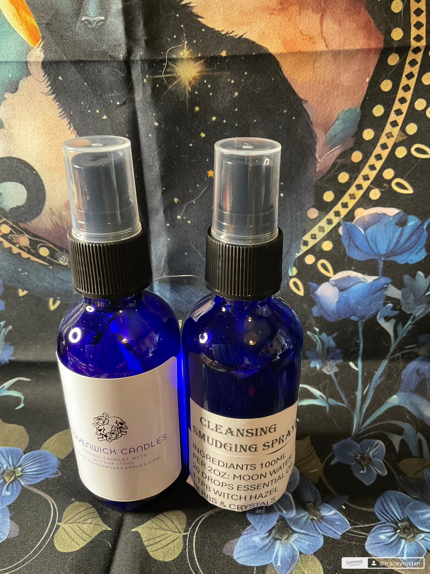 Smudging spray for cleansing, protection, prosperity and for High Vibration Energy