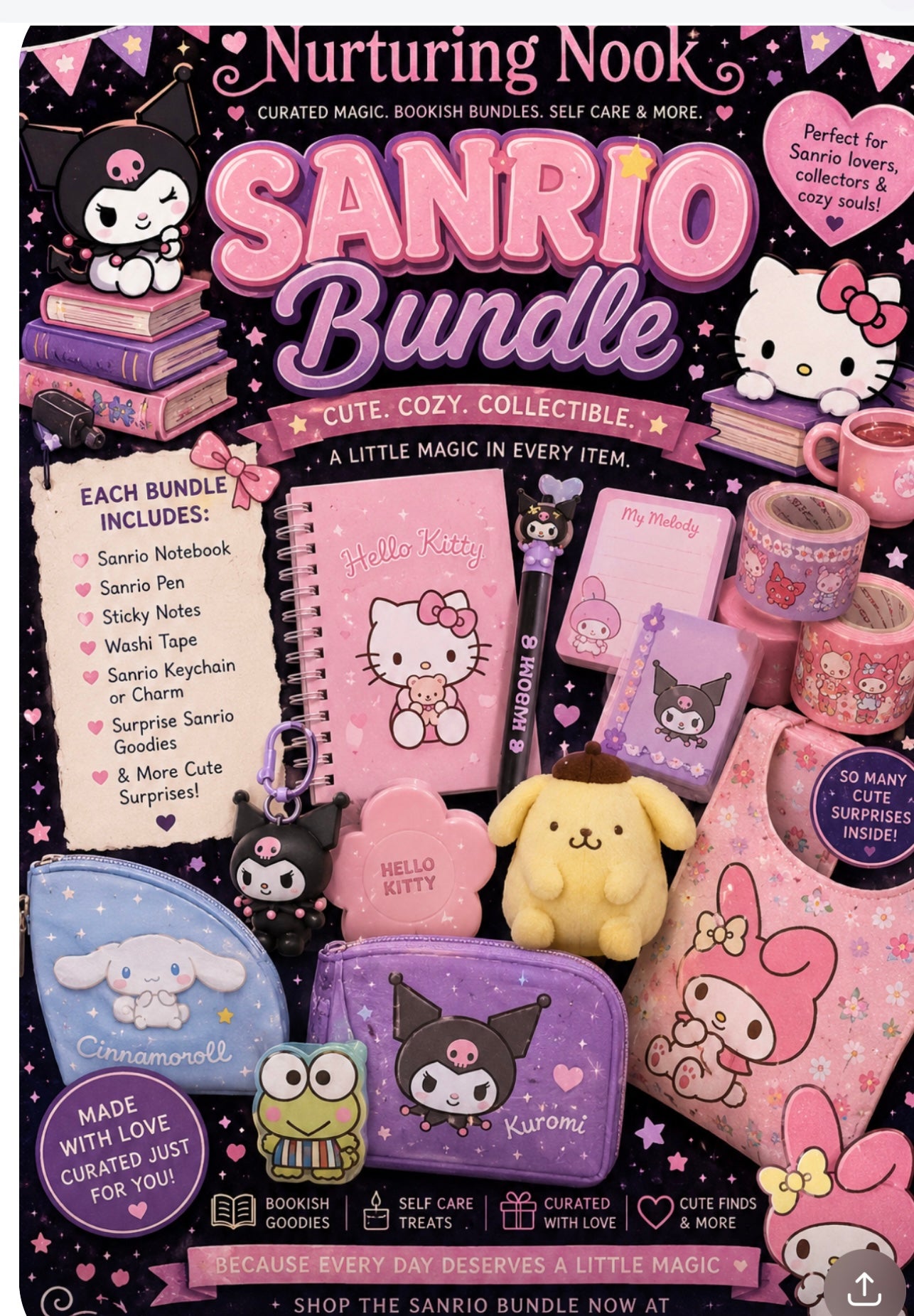 40 balls Sanrio Mystery Bundle